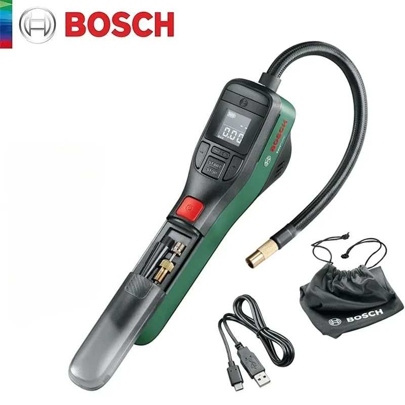 Car Portable Tire Inflator - Bosch Electric Air Pump Portable Mini