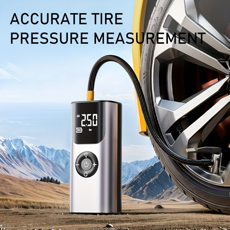 Portable Car Air Pump Tire Inf - Car Portable Tire Inflator recension och pris
