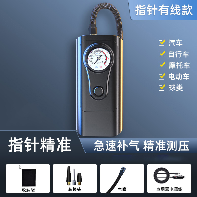 Wireless Rechargeable Car Tyre - Car Portable Tire Inflator recension och pris