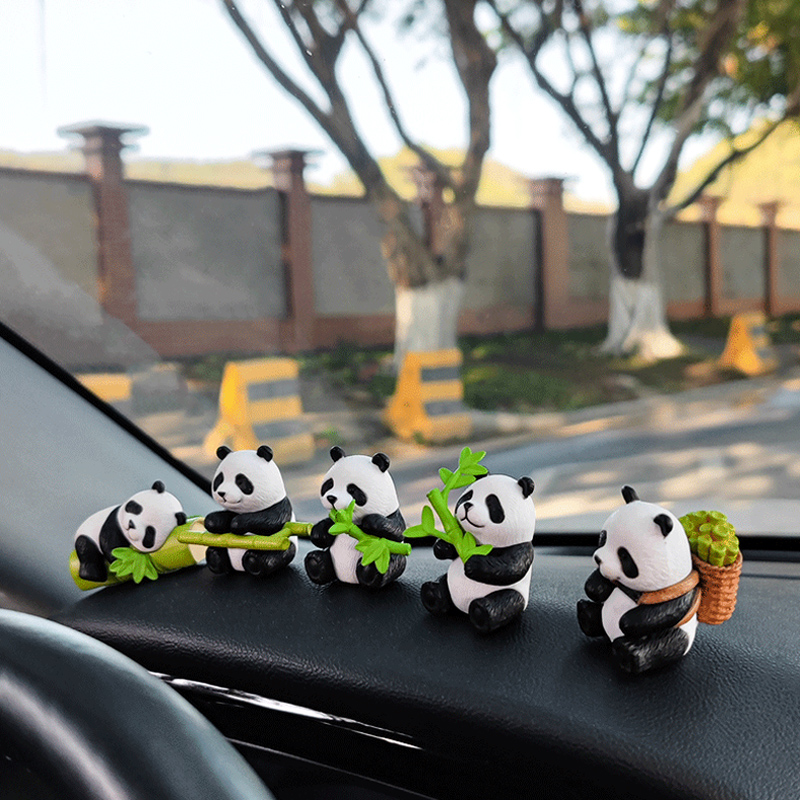 New Cute Panda Design Car Cons - Car Accessories Oman recension och pris
