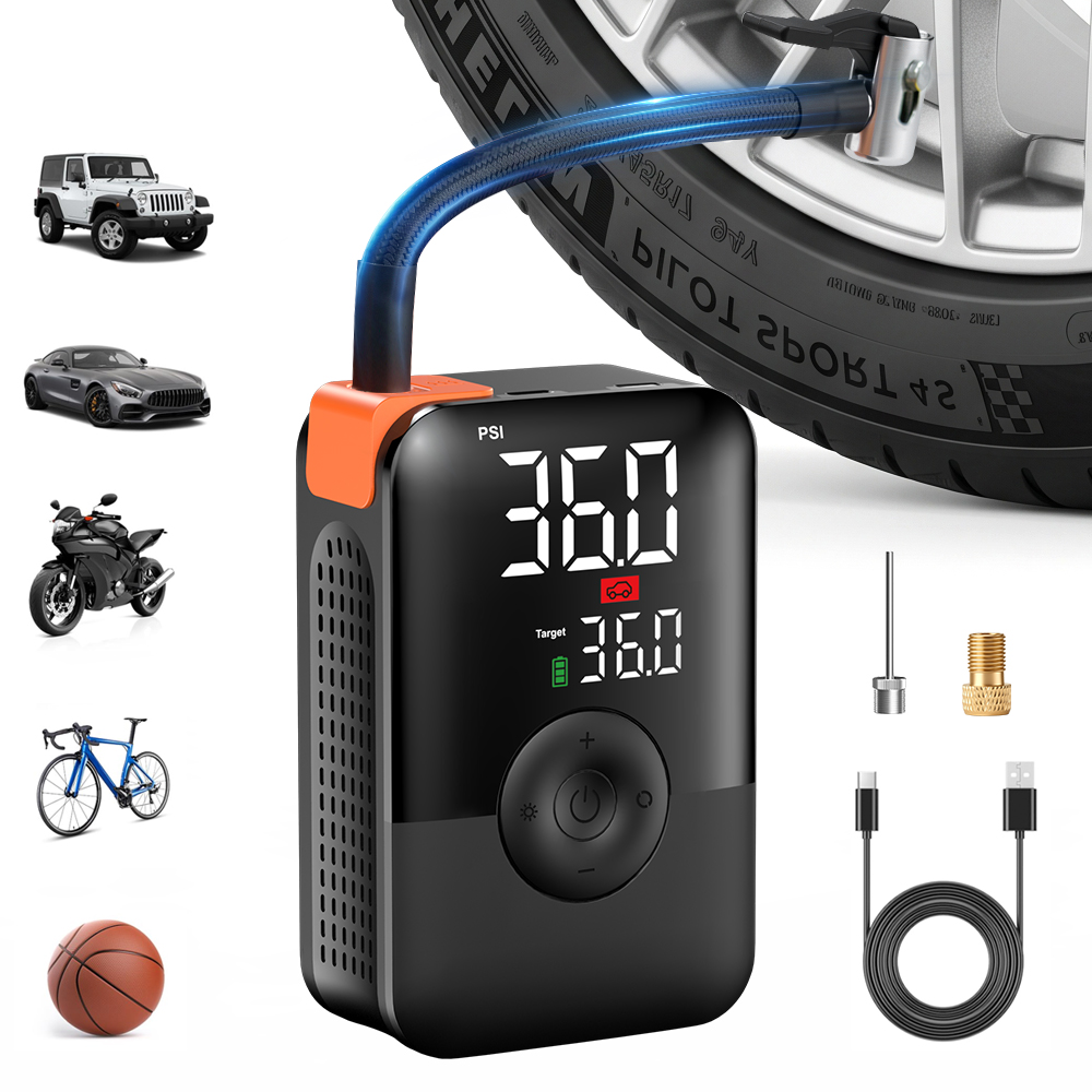 12V 150PSI Mini Tire Inflator  - Car Portable Tire Inflator recension och pris
