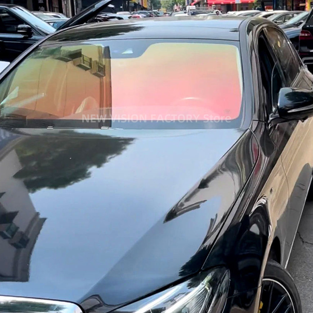 1mX4m 70%VLT Aurora Red Green  - Tinted Window Film recension och pris