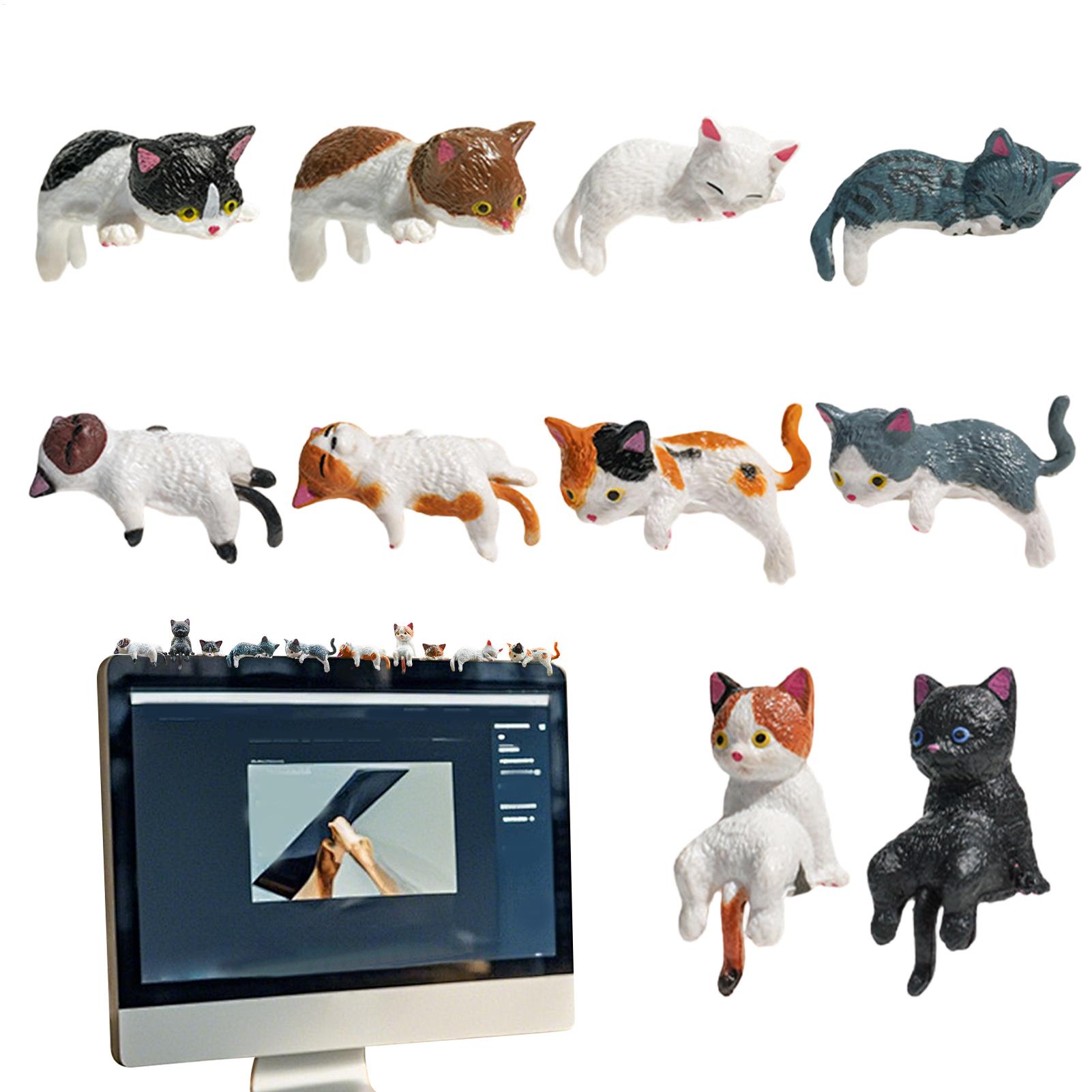 10pcs Cute Mini Cat Ornament C - Car Accessories Oman recension och pris