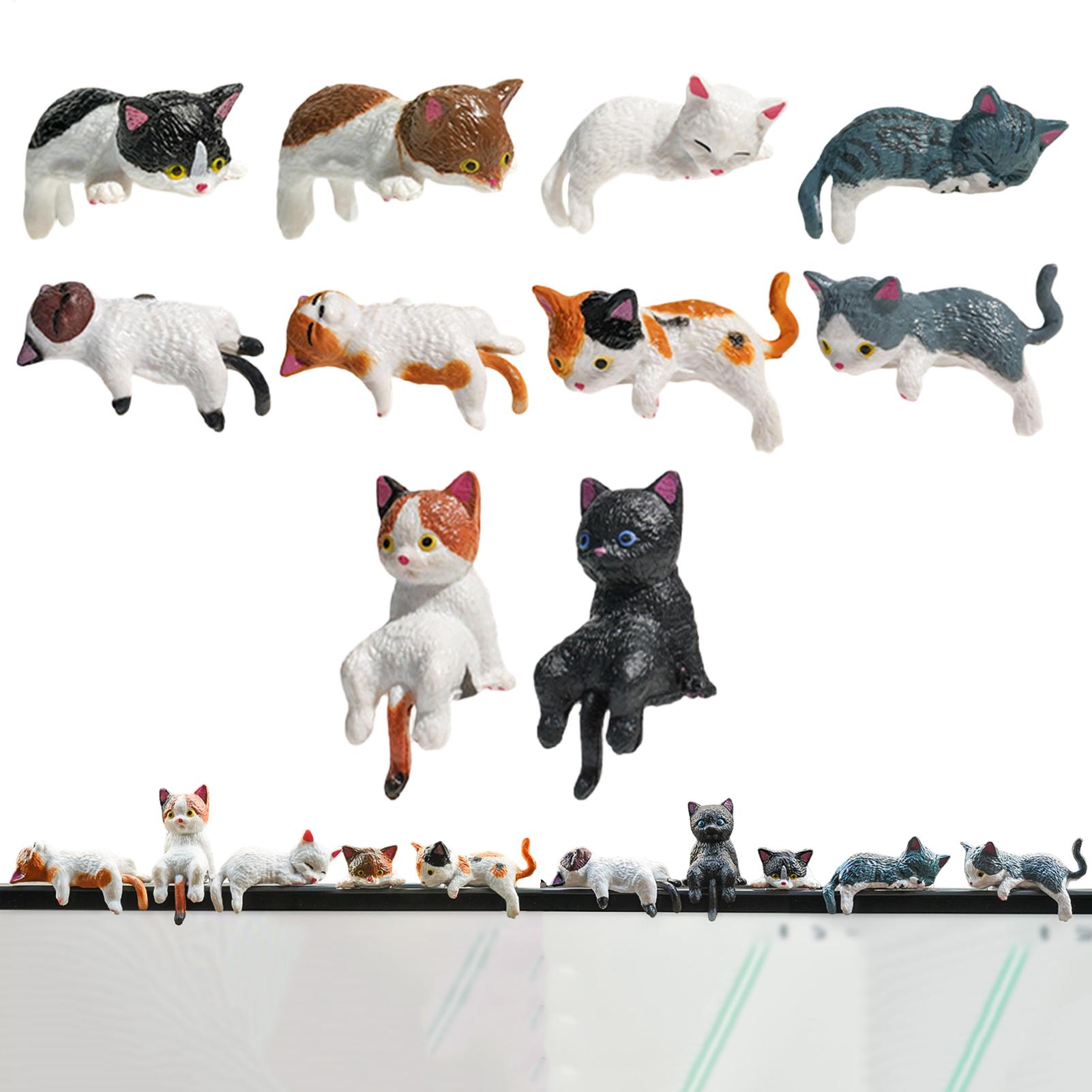 10pcs Cute Mini Cat Ornament C - Car Accessories Oman recension och pris