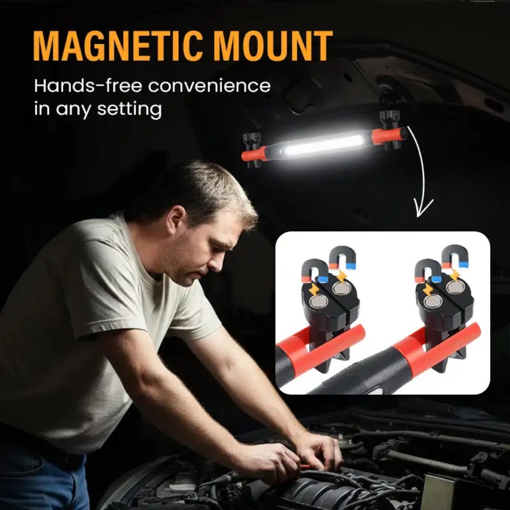 Super Bright Magnetic COB Work - Led Headlight Bulbs recension och pris