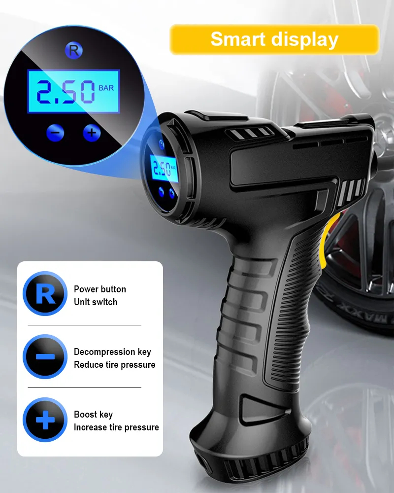 Car Air Compressor Automatic R - Car Portable Tire Inflator recension och pris