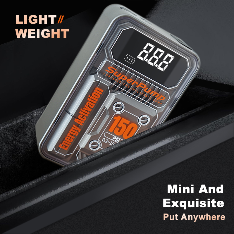 4000mAh Portable Car Air Compr - Car Portable Tire Inflator recension och pris