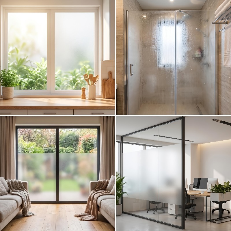 Pure White Frosted Privacy Win - Tinted Window Film recension och pris