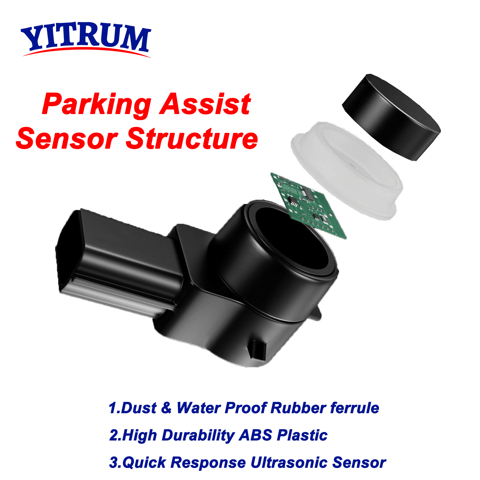 39680-SHJ-A61-C0 Black PDC Par - Parking Sensor Reverse recension och pris