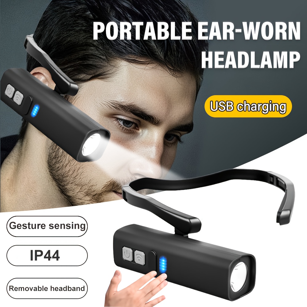 2025 Ear Clip Headlamp– Bright - Led Headlight Bulbs recension och pris